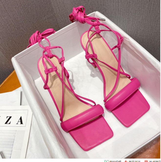 Leah – Cutout Strap Stiletto Heels