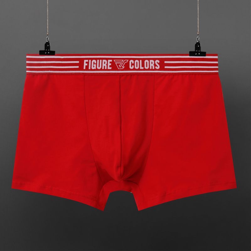 Giles – Breathable Men's Cotton Boxer Shorts with Low Waist