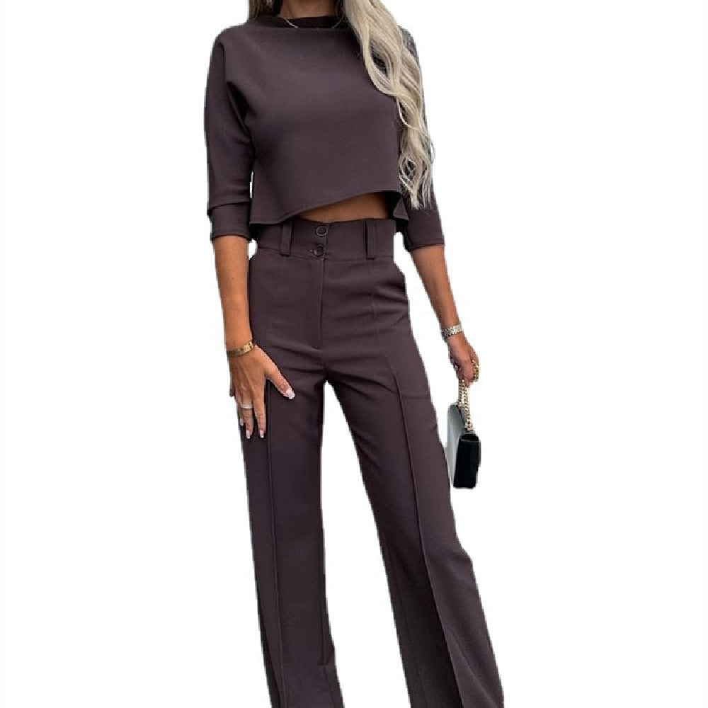 Katy – High Waist Wide Pants