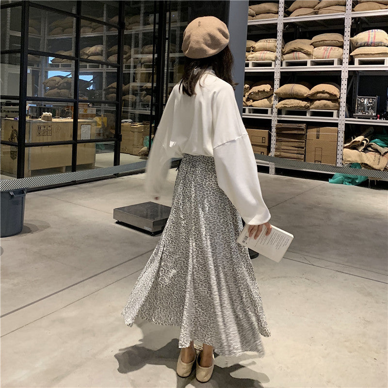Barbara – Airy Skirt with Floral Pattern