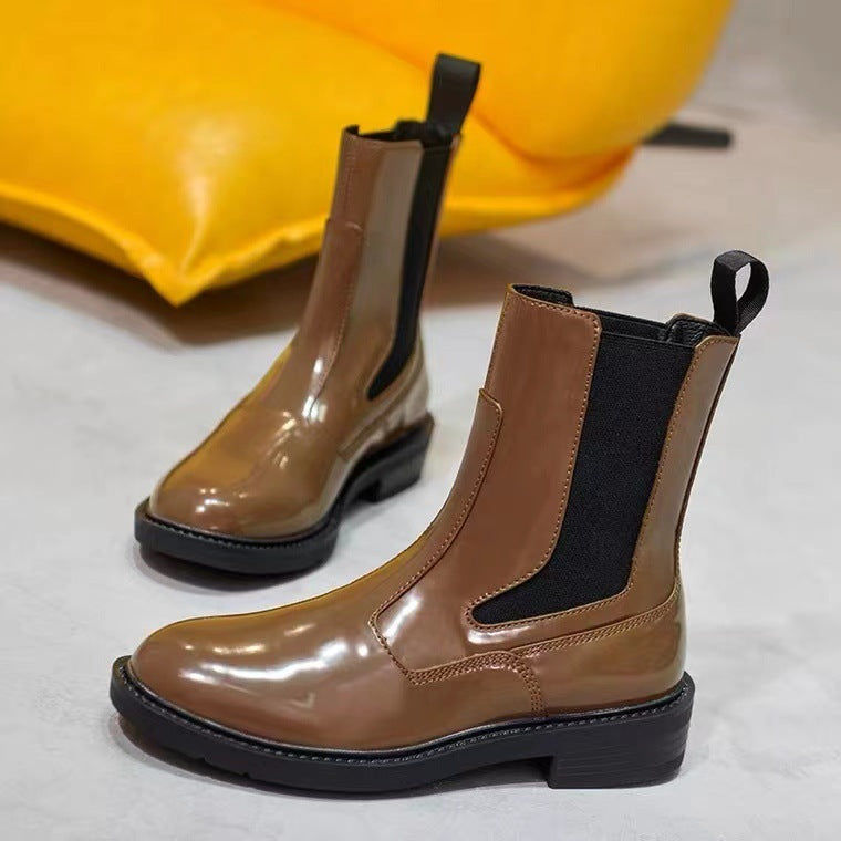 Sue – British Vegan Leather Martin Boots