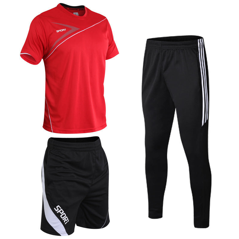 Aidan – Sporty Short-Sleeve T-Shirt Set of Three