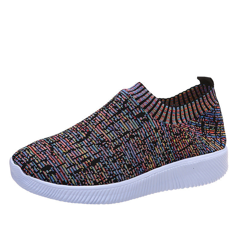 Martin – Striped Knit Sock Shoes for Men