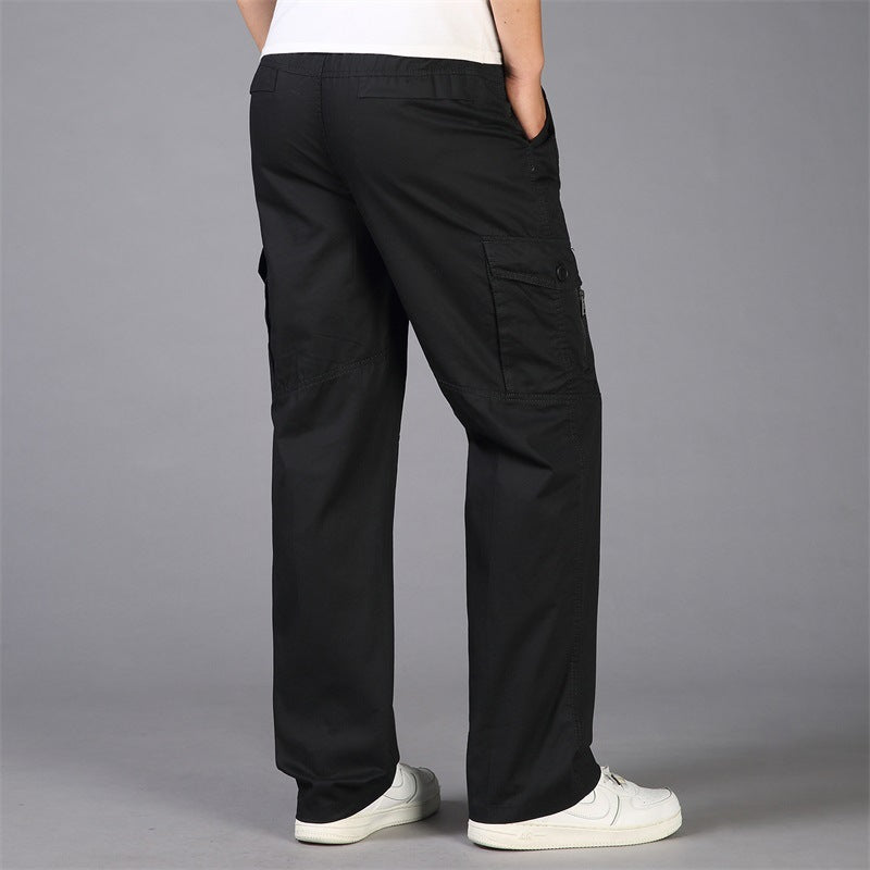 Lee – Casual Straight Pants in Korean Style