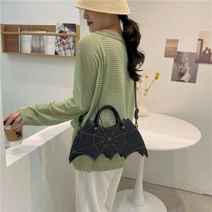 Leanne – Shoulder Bag with Spider Web Design