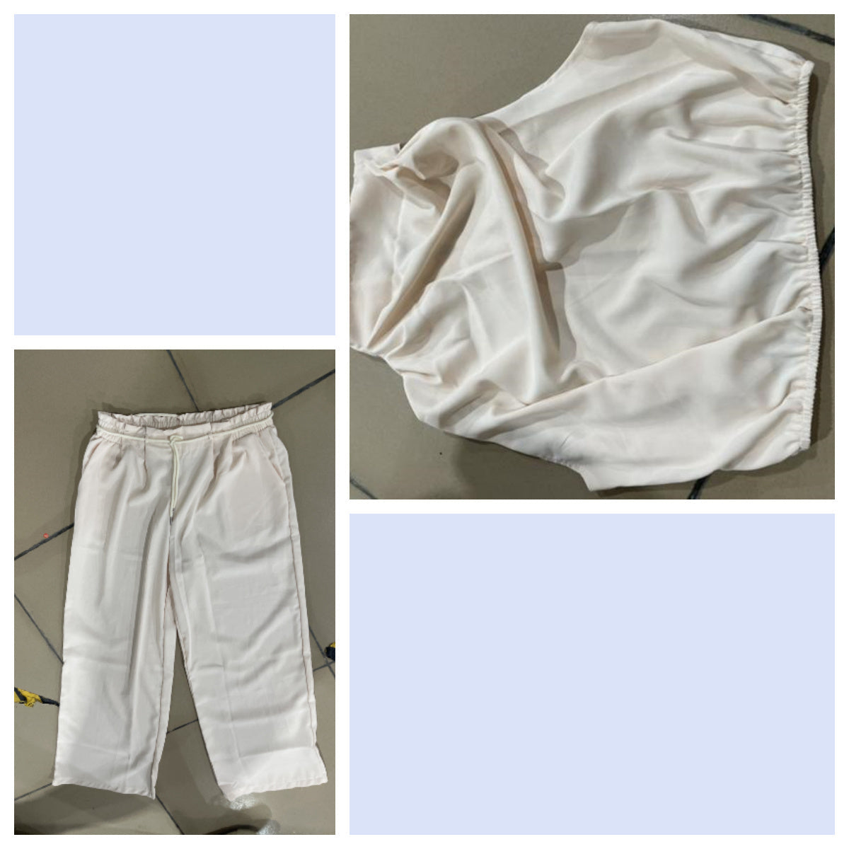 Carly – Fashionable Sleeveless Top and Wide Leg Pants Set