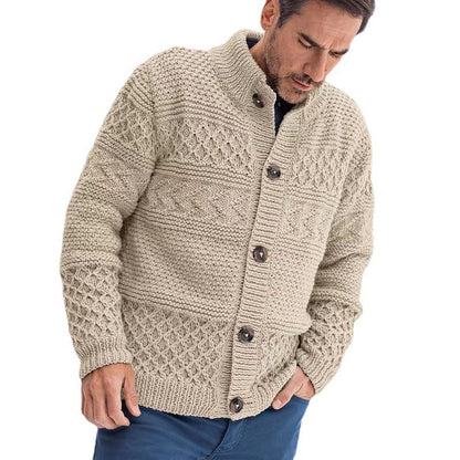 William – Solid Color Slim Fit Cardigan
