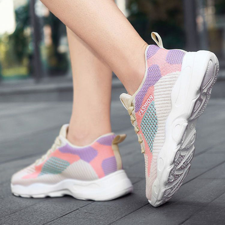 Faith – Versatile Women's Sneakers with Color Block