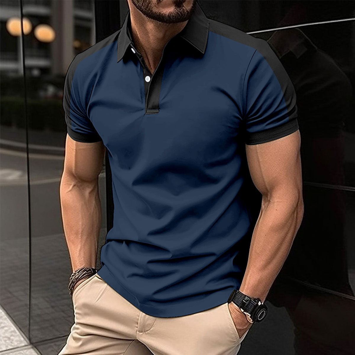 Ted – Short Sleeve Business Polo Shirt for Men
