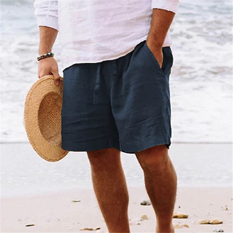 Timothy – Men's Solid Color Breathable Shorts