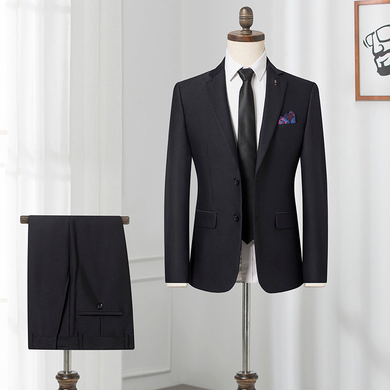 Rory – Slim Men's Suit in Korean Style