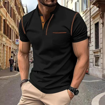 Austin – Short-Sleeve Men's Polo Shirt Summer Casual Quick-Dry