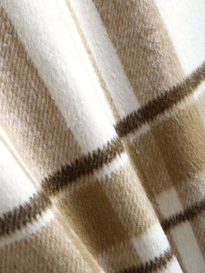 Anton – Men's Fashion Shirt with Stand Collar and Thick Fabric