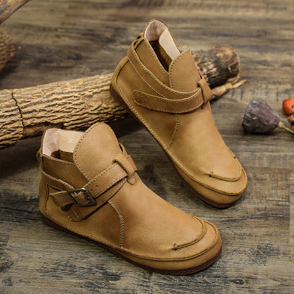 Anna – Retro Martin Boots in Vegan Leather