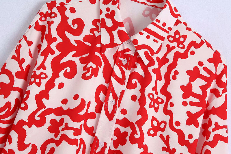 Imogen – Printed Women's Summer Blouse