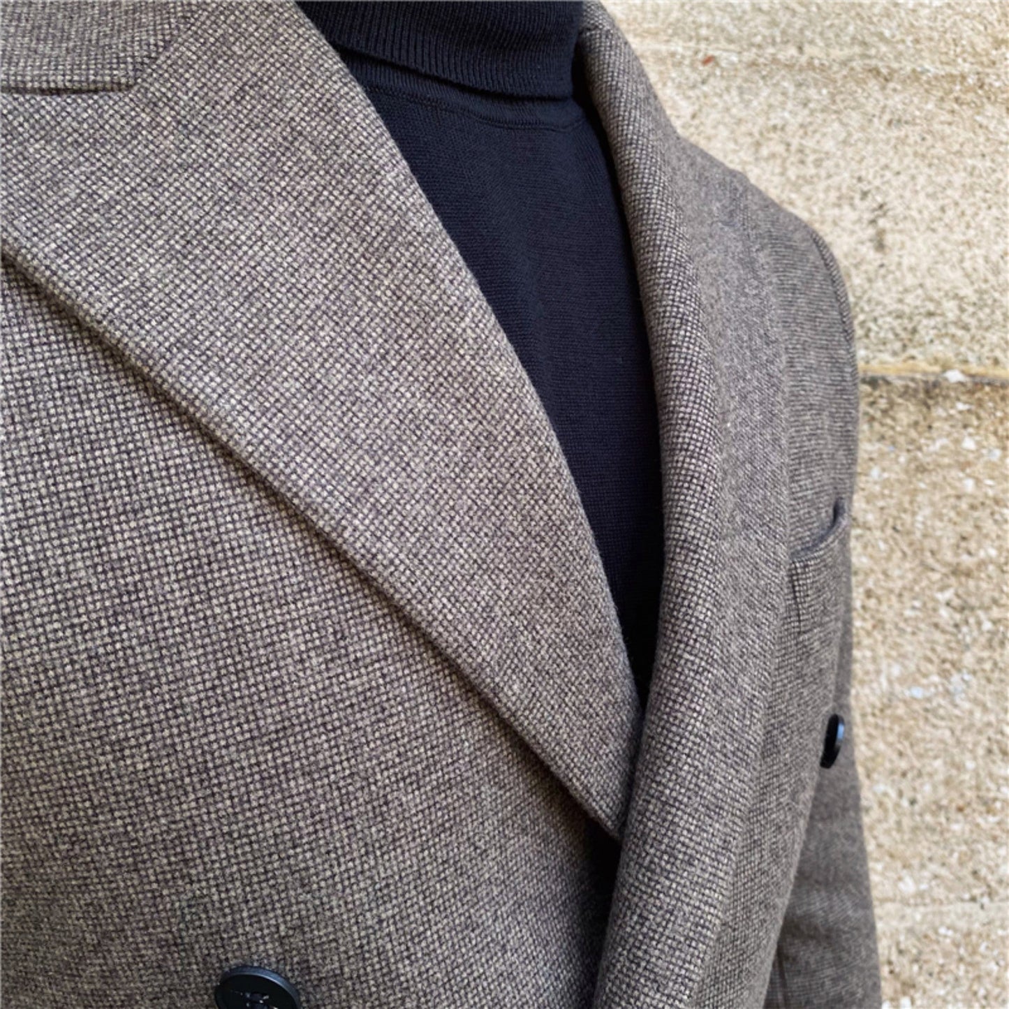 Alfred – Double-Breasted Men's Wool Suit