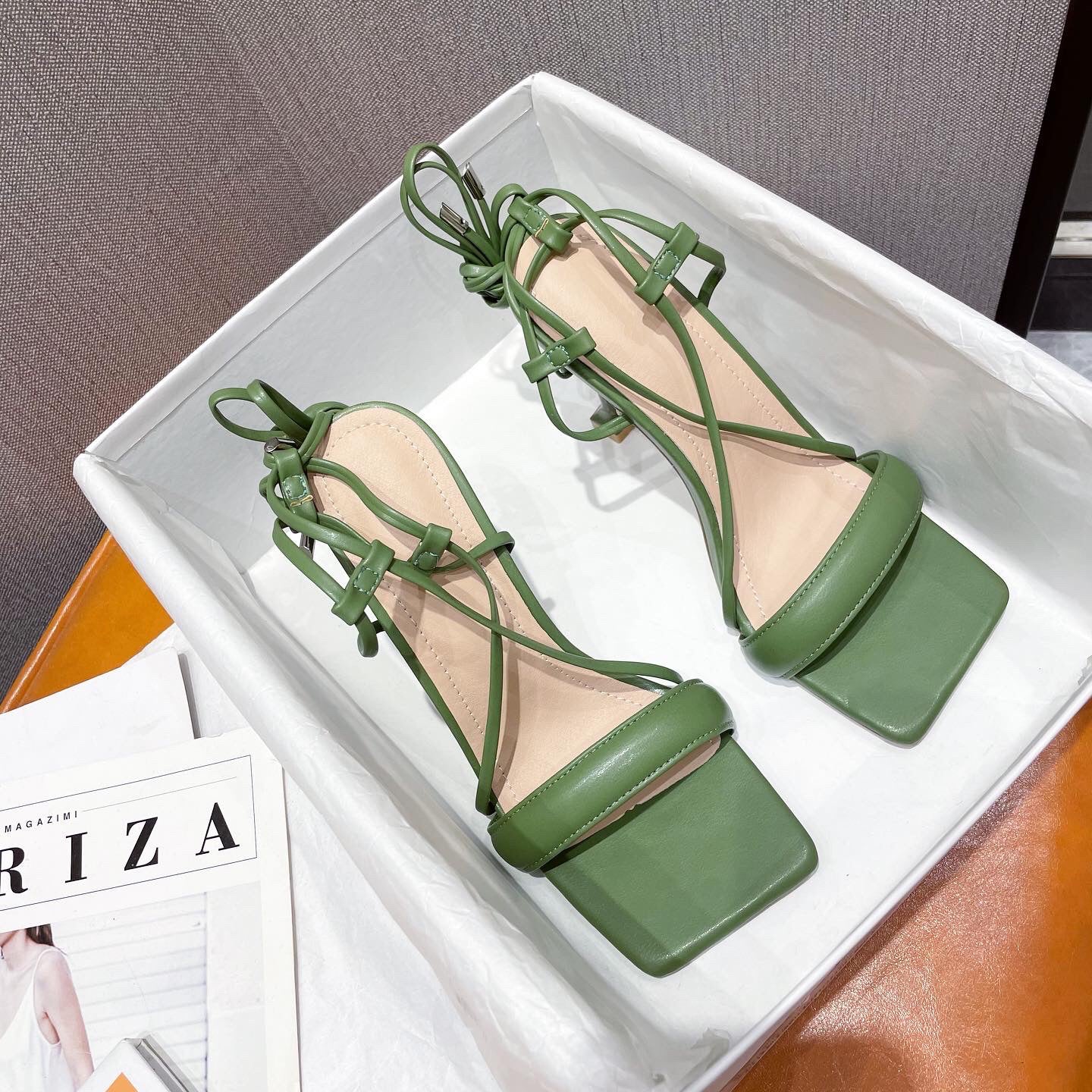 Leah – Cutout Strap Stiletto Heels