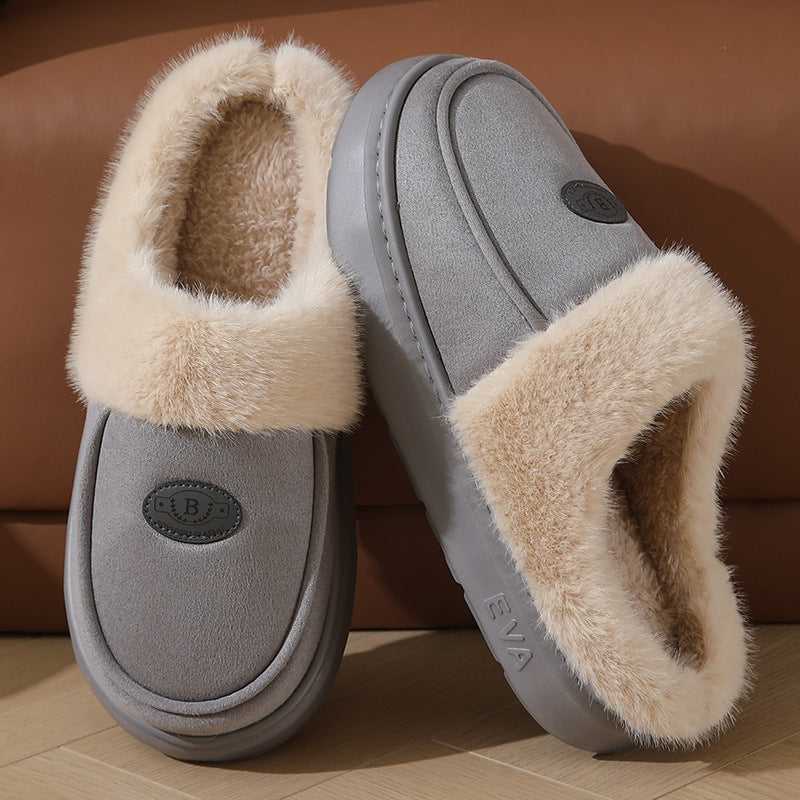 Stan – Warm Men's Slippers in Premium Vegan Suede