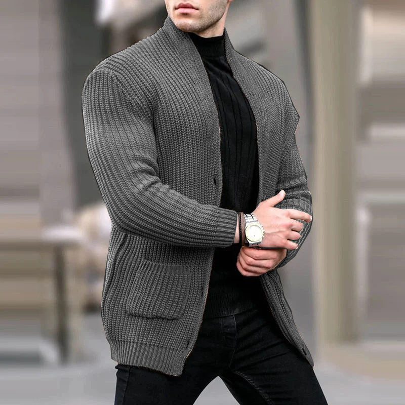 William – Stylish Casual Slim Fit Sweater in Solid Colors
