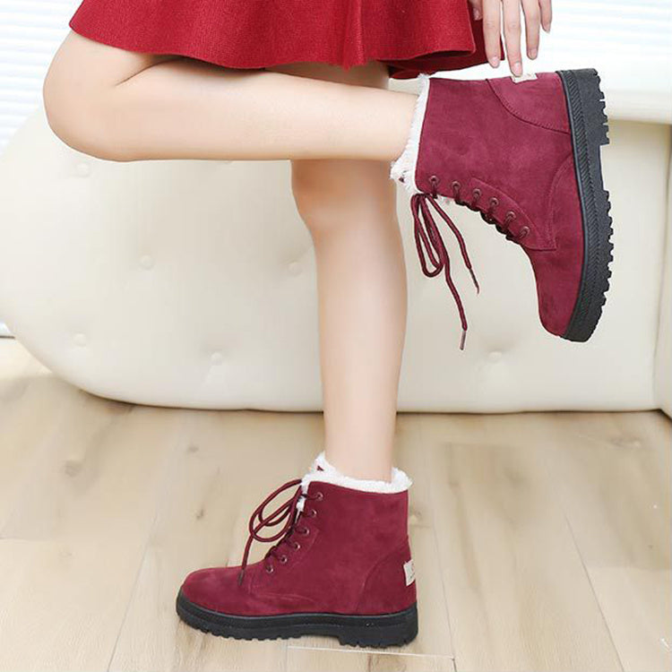 Christine – Women's Winter Boots with Warm Plush Ankle