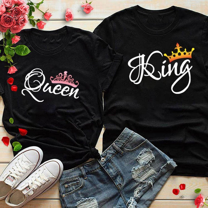 Jenny – Crown Pattern Couple's T-Shirt