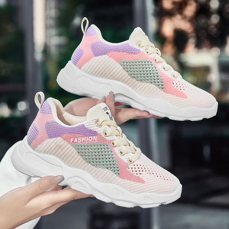 Faith – Versatile Women's Sneakers with Color Block