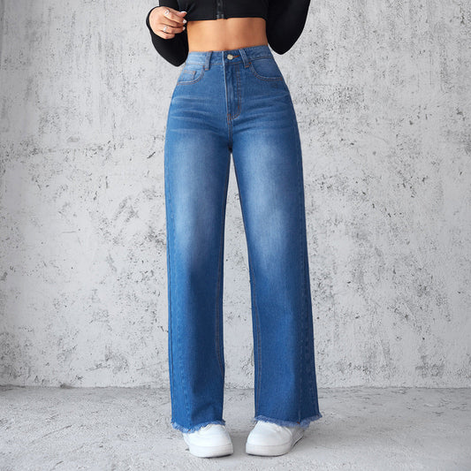 Melissa – Straight Women's Jeans with High Waist