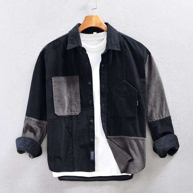 Dylan – Casual Cord Shirt for Men