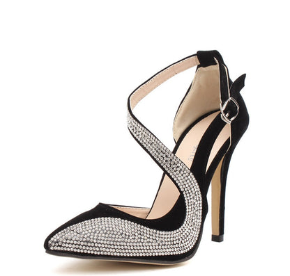 Margaret – Ultra-High Fashion Rhinestone High Heels