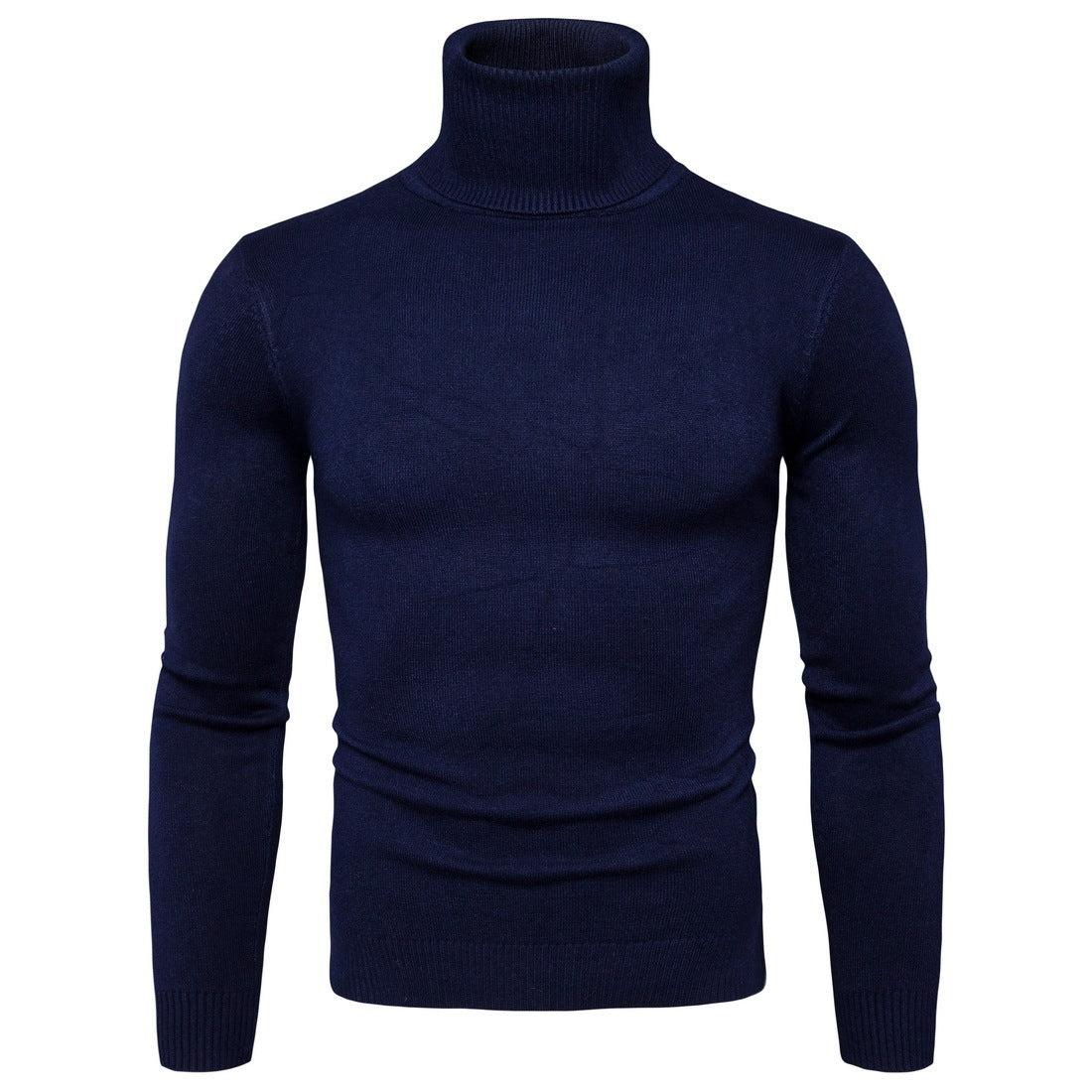 Lawrence – Slim Thermal Turtleneck Sweater for Men in Solid Designs