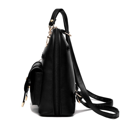 Jade – Fashionable Vegan Leather Backpack for Women