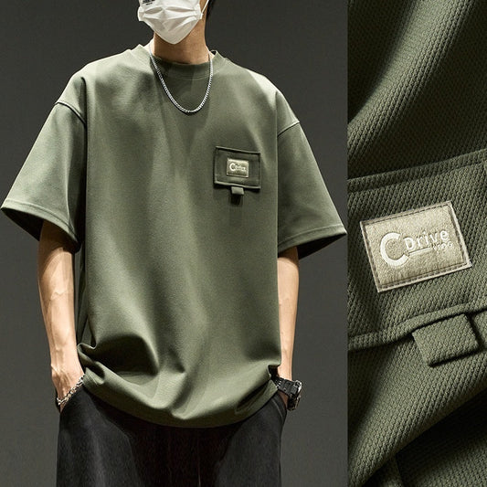 Charles – Waffle Short Sleeve Men's American Style