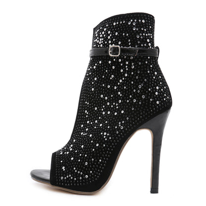 Vanessa – Crystal Embellished High Heels
