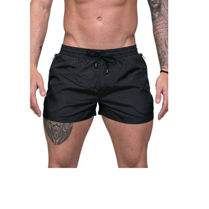 Bryan – Men's Swim Shorts in Premium Vegan Leather
