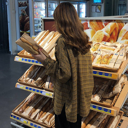 Jade – Plaid Blouse