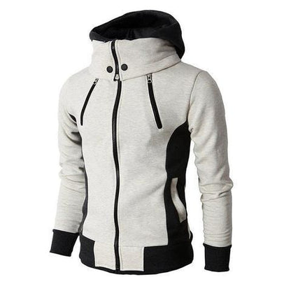Sean – Sporty Men's Jacket with Hood and Zipper