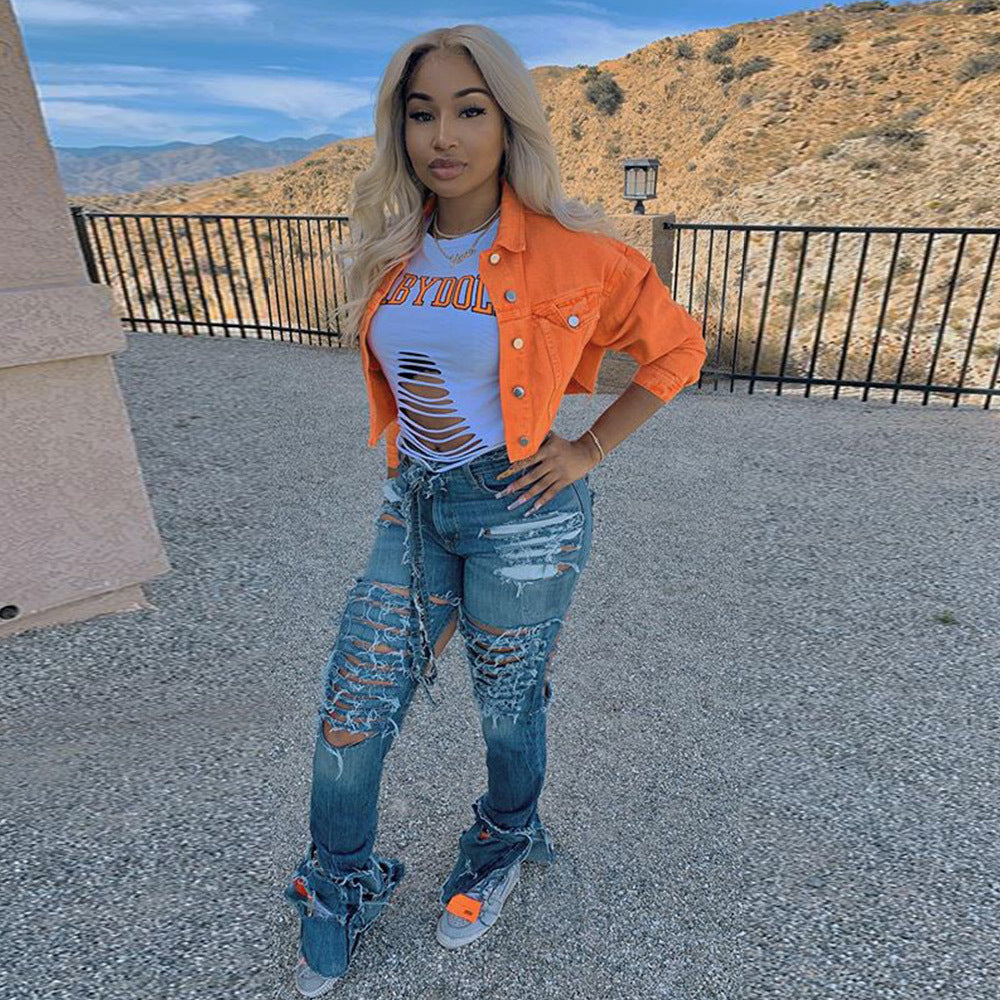 Sophie – Casual Women's Denim Jacket