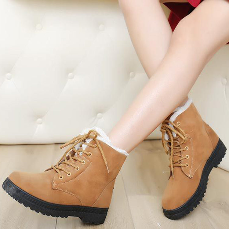 Christine – Women's Winter Boots with Warm Plush Ankle