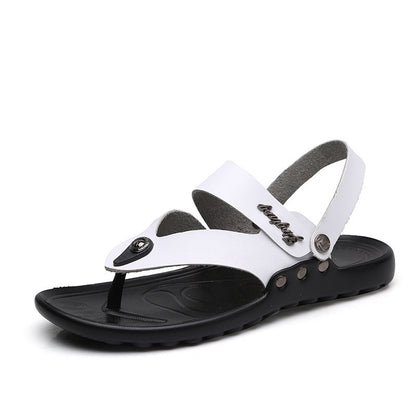 Allan – Stylish Men's Sandals in Vegan Leather for the Beach
