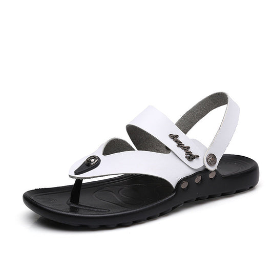 Allan – Stylish Men's Sandals in Vegan Leather for the Beach