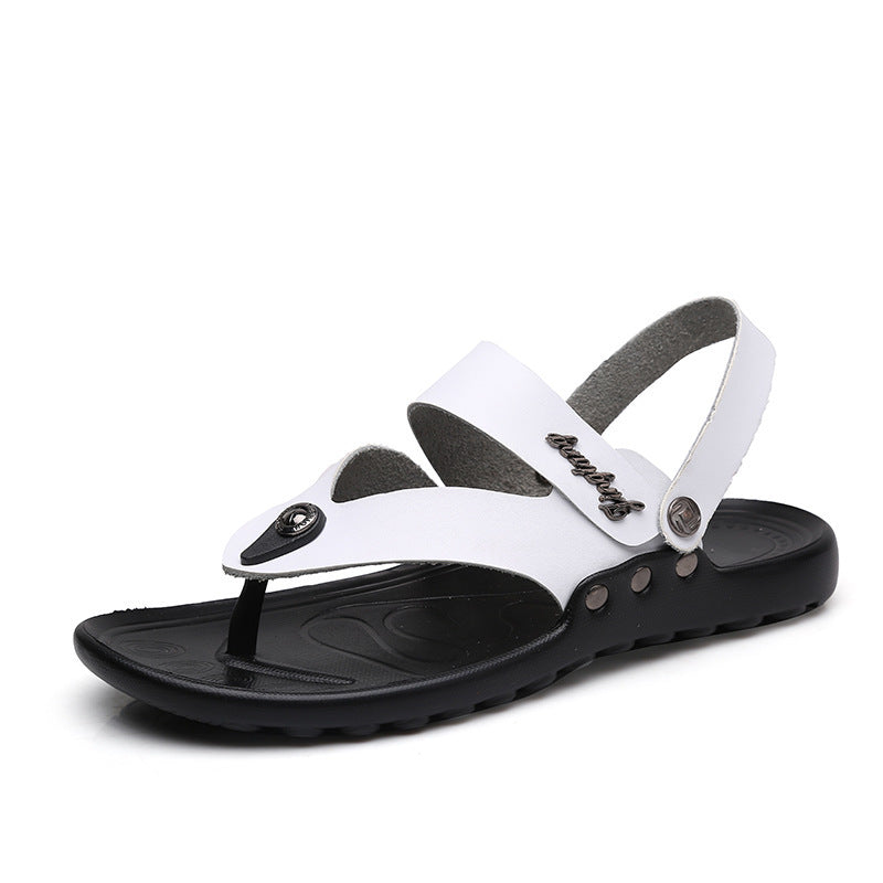 Allan – Stylish Men's Sandals in Vegan Leather for the Beach