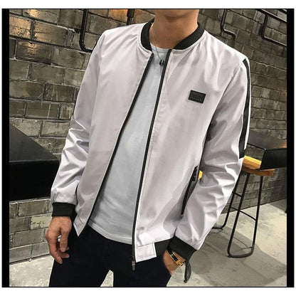 Roy – Stylish Men's Coat with Stand Collar