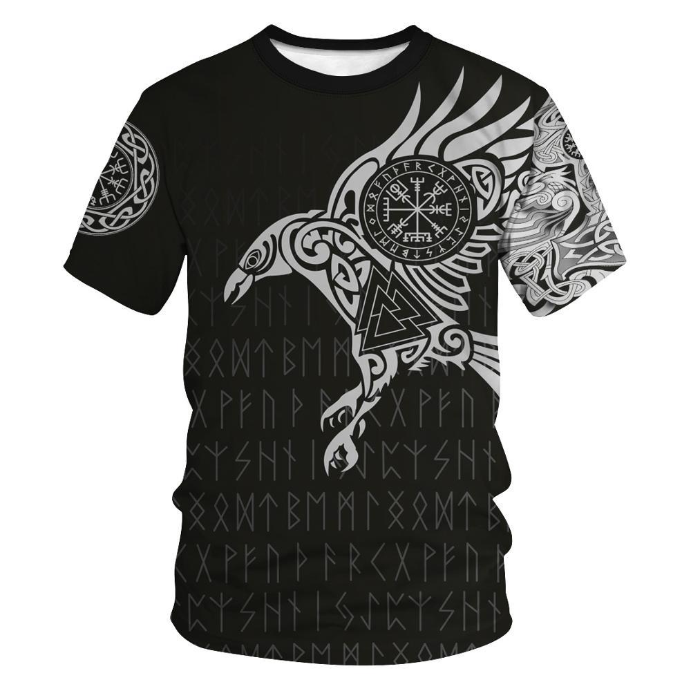 Chris – Vintage Men's T-Shirt with Animal Pattern