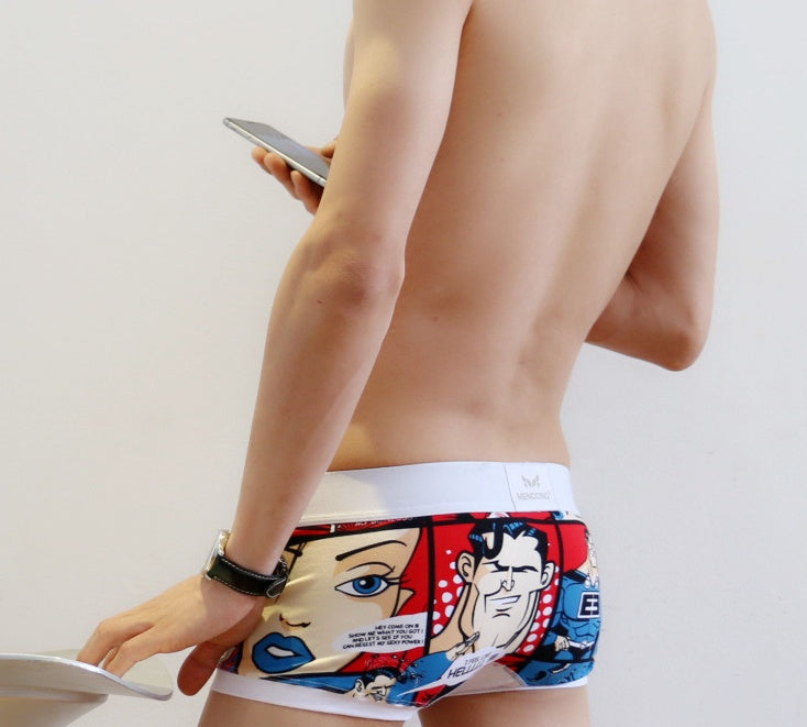 Bradley – Cartoon Men's Boxer Shorts