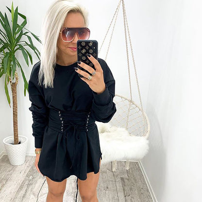 Sarah – Long Sleeve Tunic Dress