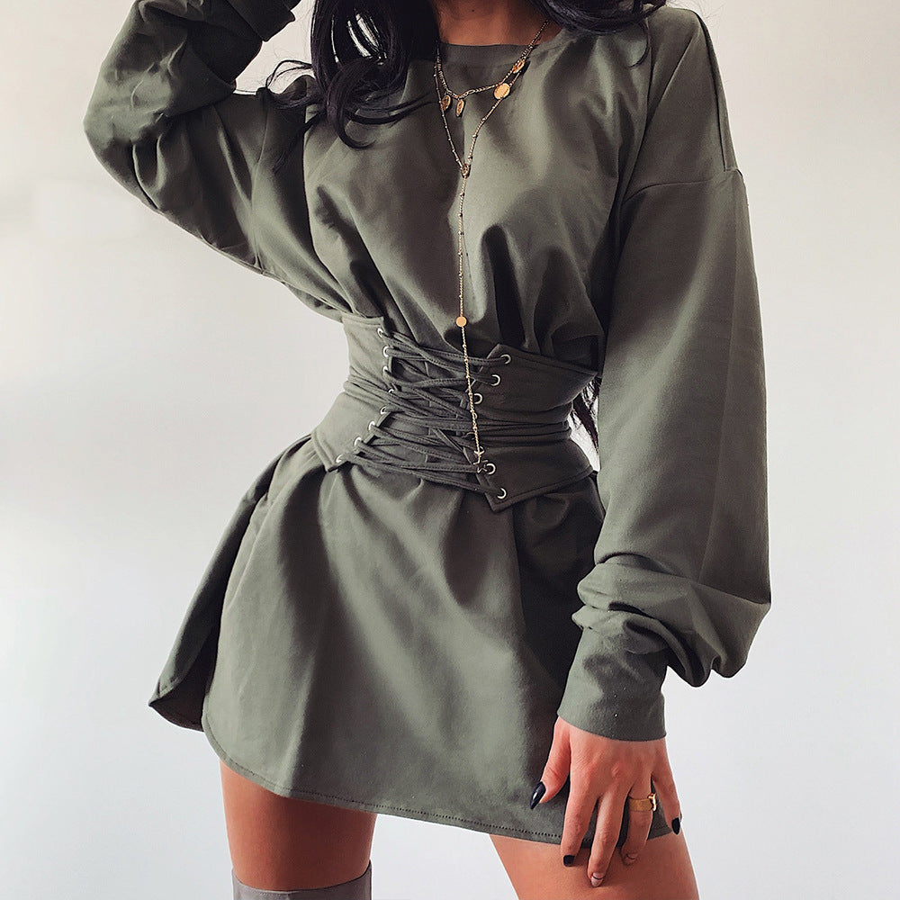 Sarah – Long Sleeve Tunic Dress