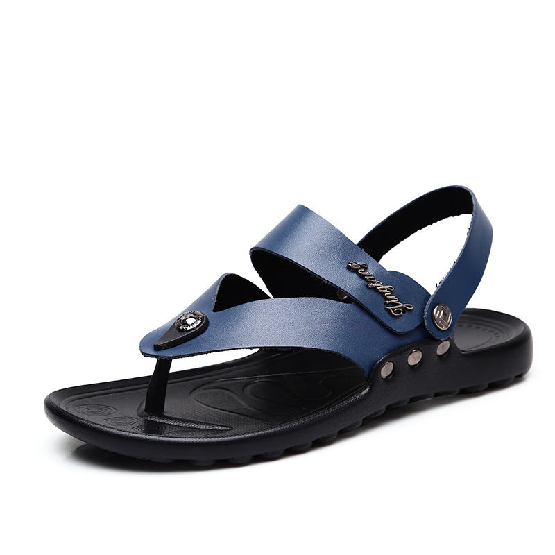 Allan – Stylish Men's Sandals in Vegan Leather for the Beach