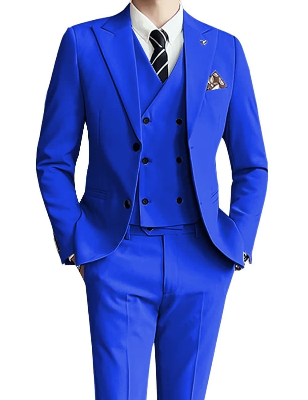 Lawrence – Three-Piece Men's Slim Fit Suit