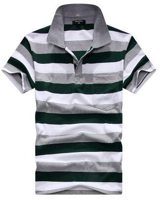 Liam – Striped Men's Polo Shirt