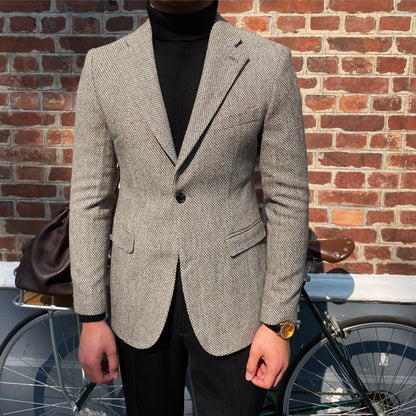 Mitchell – Thick Textured Men's Blazer